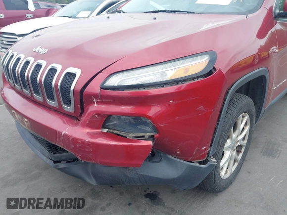 ✅ 2015 Jeep Cherokee Latitude • VIN: 1C4PJLCSXFW596380 • Lot: 45045563. Wystawiony na IAAI z przebiegiem 145 295 mil. Bezpłatny archiwum sprzedaży aukcyjnych z USA i szczegółowy raport historii pojazdu na DreamBid. Zdjęcie 6.