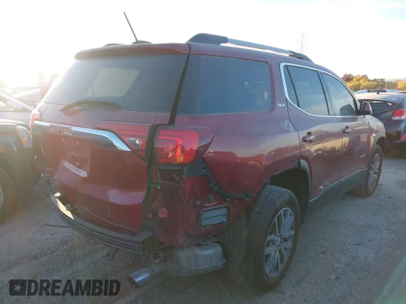 ✅ 2019 GMC Acadia SLE • VIN: 1GKKNLLS2KZ170002 • Lot: 43271383. Listed on IAAI with 85,950 mi. Free auction sales archive from the USA and detailed vehicle history report at DreamBid. Image 6.