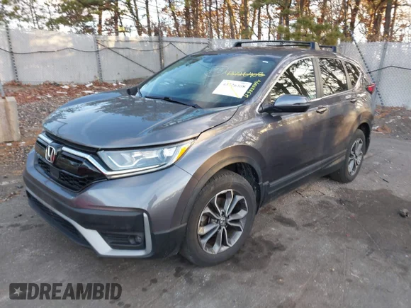 ✅ 2021 Honda CR-V EX • VIN: 2HKRW2H57MH638269 • Lot: 43883894. Wystawiony na IAAI z przebiegiem 40 795 mil. Bezpłatny archiwum sprzedaży aukcyjnych z USA i szczegółowy raport historii pojazdu na DreamBid. Zdjęcie 2.