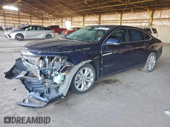 ✅ 2018 Chevrolet Impala LT • VIN: 2G1105S39J9177879 • Lot: 94421375. Listed on Copart with 112,763 mi. Free auction sales archive from the USA and detailed vehicle history report at DreamBid. Image 1.