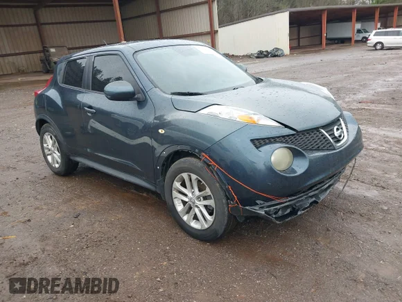 ✅ 2014 Nissan Juke SV • VIN: JN8AF5MR7ET351250 • Лот: 44115062. Опубліковано раніше на IAAI з пробігом 110 035 миль. Безкоштовний доступ до архіву аукціонних продажів зі США та докладний звіт про історію автомобіля на DreamBid. Зображення 1.