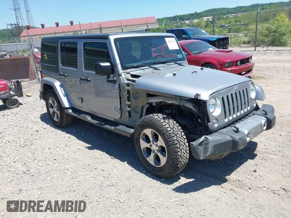 ✅ 2016 Jeep Wrangler Unlimited Sahara • VIN: 1C4BJWEG8GL137209 • Lot: 45285794. Wystawiony na IAAI z przebiegiem 59 408 mil. Bezpłatny archiwum sprzedaży aukcyjnych z USA i szczegółowy raport historii pojazdu na DreamBid. Zdjęcie 1.