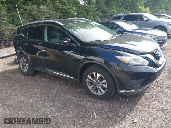 ✅ 2015 Nissan Murano Platinum • VIN: 5N1AZ2MH9FN232156 • Лот: 45348720. Опубліковано раніше на IAAI з пробігом 113 494 миль. Безкоштовний доступ до архіву аукціонних продажів зі США та докладний звіт про історію автомобіля на DreamBid. Зображення 1.