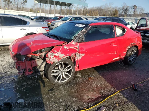 ✅ 2014 Scion tC • VIN: JTKJF5C75E3080967 • Lot: 42158235. Wystawiony na Copart z przebiegiem 133 733 mil. Bezpłatny archiwum sprzedaży aukcyjnych z USA i szczegółowy raport historii pojazdu na DreamBid. Zdjęcie 1.