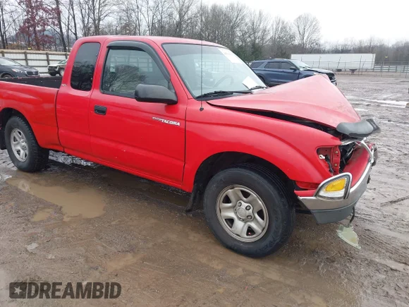 ✅ 2002 Toyota Tacoma • VIN: 5TEVL52N82Z064762 • Lot: 44314337. Listed on IAAI with 181,634 mi. Free auction sales archive from the USA and detailed vehicle history report at DreamBid. Image 1.