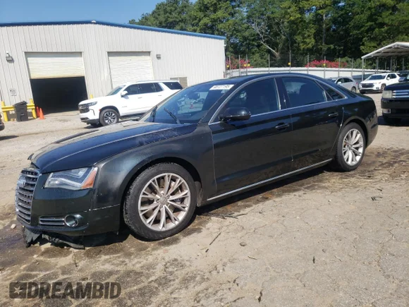 ✅ 2011 Audi A8 • VIN: WAUAVAFDXBN021706 • Lot: 68727195. Listed on Copart with 121,092 mi. Free auction sales archive from the USA and detailed vehicle history report at DreamBid. Image 1.