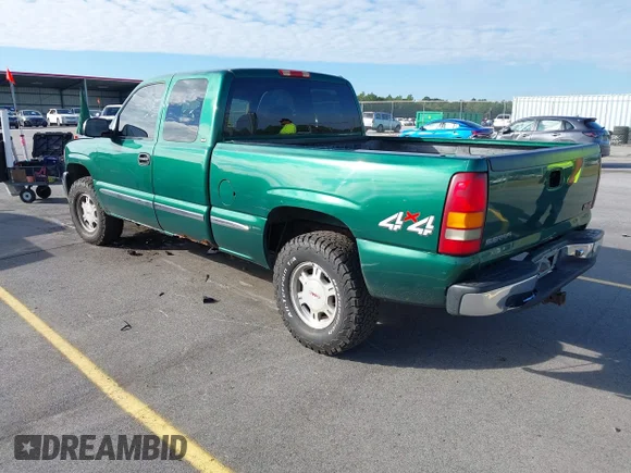✅ 1999 GMC Sierra 1500 SL • VIN: 1GTEK19T9XE500190 • Lot: 43318870. Wystawiony na IAAI z przebiegiem 170 499 mil. Bezpłatny archiwum sprzedaży aukcyjnych z USA i szczegółowy raport historii pojazdu na DreamBid. Zdjęcie 3.