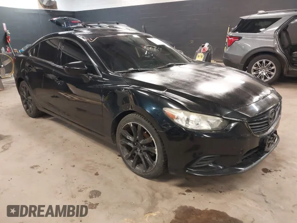 ✅ 2015 Mazda 6 i Touring • VIN: JM1GJ1V6XF1167855 • Лот: 44731745. Опубликован ранее на IAAI с пробегом 118 065 миль. Бесплатный доступ к архиву аукционных продаж из США и подробный отчёт об истории автомобиля на DreamBid. Изображение 1.