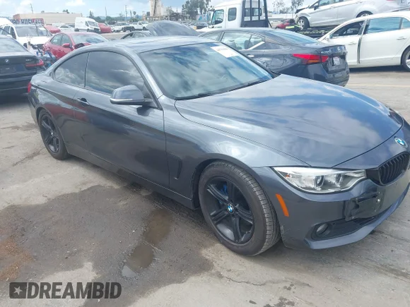 ✅ 2014 BMW 4 Series 428i • VIN: WBA3N7C5XEF718218 • Лот: 44753006. Опубліковано раніше на IAAI з пробігом 97 521 миль. Безкоштовний доступ до архіву аукціонних продажів зі США та докладний звіт про історію автомобіля на DreamBid. Зображення 1.