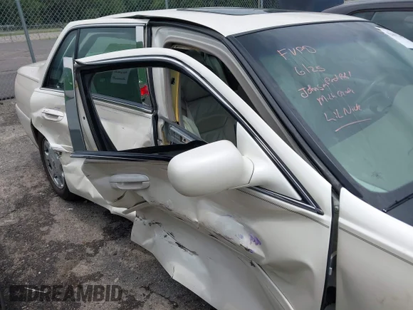 ✅ 2002 Cadillac DeVille • VIN: 1G6KD54Y42U223263 • Lot: 42661248. Wystawiony na IAAI z przebiegiem 110 894 mil. Bezpłatny archiwum sprzedaży aukcyjnych z USA i szczegółowy raport historii pojazdu na DreamBid. Zdjęcie 6.