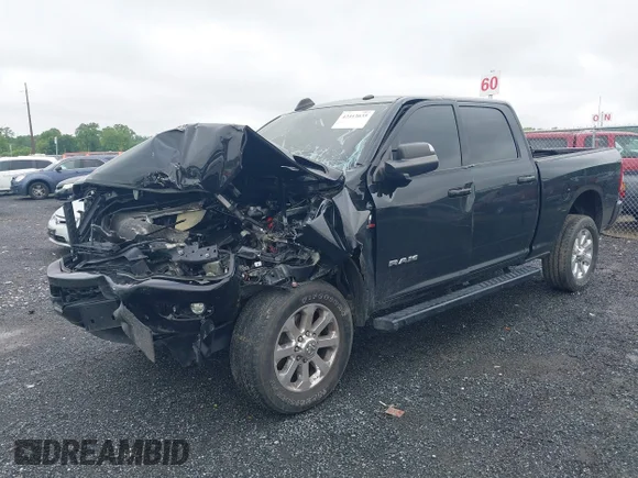 ✅ 2019 Ram 2500 Lone Star • VIN: 3C6UR5DL9KG534502 • Lot: 42313035. Wystawiony na IAAI z przebiegiem Nie podano. Bezpłatny archiwum sprzedaży aukcyjnych z USA i szczegółowy raport historii pojazdu na DreamBid. Zdjęcie 2.
