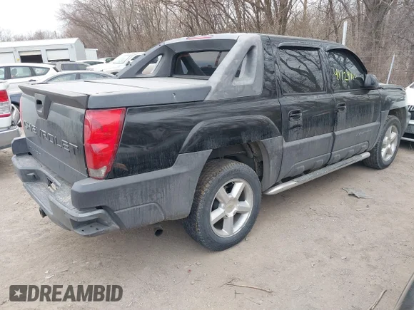 ✅ 2004 Chevrolet Avalanche • VIN: 3GNEK12T64G181370 • Lot: 41729410. Wystawiony na IAAI z przebiegiem 203 633 mil. Bezpłatny archiwum sprzedaży aukcyjnych z USA i szczegółowy raport historii pojazdu na DreamBid. Zdjęcie 4.