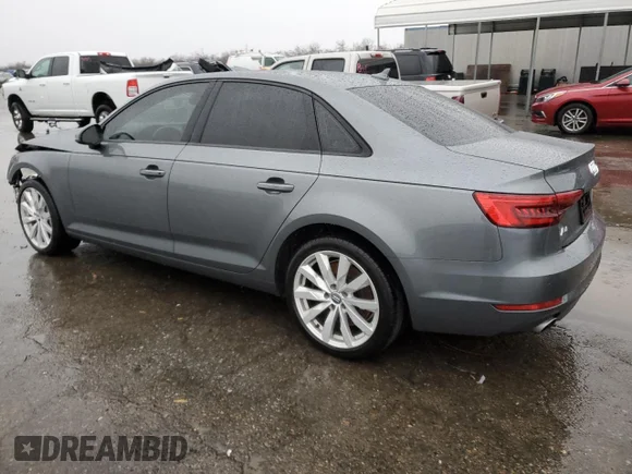 ✅ 2017 Audi A4 Premium • VIN: WAUGNAF45HN010356 • Lot: 36105473. Listed on Copart with 79,580 mi. Free auction sales archive from the USA and detailed vehicle history report at DreamBid. Image 2.