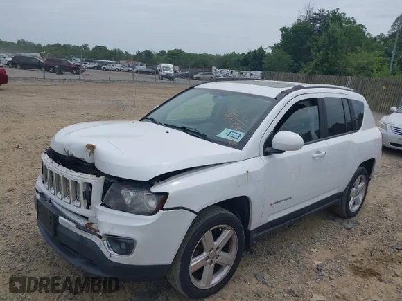 ✅ 2014 Jeep Compass Latitude • VIN: 1C4NJCEA2ED757701 • Lot: 45320619. Wystawiony na IAAI z przebiegiem 149 403 mil. Bezpłatny archiwum sprzedaży aukcyjnych z USA i szczegółowy raport historii pojazdu na DreamBid. Zdjęcie 2.