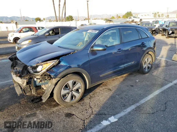 ✅ 2019 Kia Niro LX • VIN: KNDCB3LC1K5306581 • Лот: 92044755. Опубліковано раніше на Copart з пробігом 47 878 миль. Безкоштовний доступ до архіву аукціонних продажів зі США та докладний звіт про історію автомобіля на DreamBid. Зображення 1.