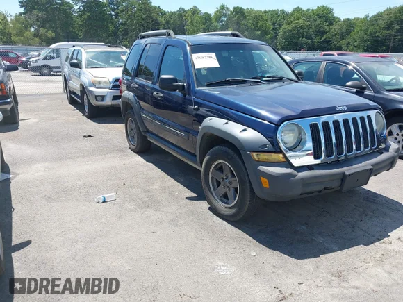 ✅ 2006 Jeep Liberty Renegade • VIN: 1J4GK38K36W190358 • Lot: 43082786. Listed on IAAI with 162,452 mi. Free auction sales archive from the USA and detailed vehicle history report at DreamBid. Image 1.