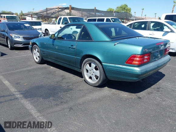 ✅ 2000 Mercedes-Benz SL 500 • VIN: WDBFA68F4YF190542 • Lot: 42867594. Wystawiony na IAAI z przebiegiem 185 079 mil. Bezpłatny archiwum sprzedaży aukcyjnych z USA i szczegółowy raport historii pojazdu na DreamBid. Zdjęcie 3.