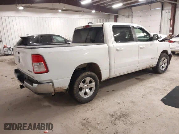 ✅ 2021 Ram 1500 Lone Star • VIN: 1C6RRFFG2MN579027 • Лот: 45124110. Опубликован ранее на IAAI с пробегом 97 457 миль. Бесплатный доступ к архиву аукционных продаж из США и подробный отчёт об истории автомобиля на DreamBid. Изображение 4.