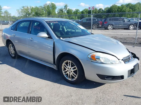 ✅ 2010 Chevrolet Impala LS • VIN: 2G1WA5EN4A1201133 • Лот: 45245215. Опубликован ранее на IAAI с пробегом 137 434 миль. Бесплатный доступ к архиву аукционных продаж из США и подробный отчёт об истории автомобиля на DreamBid. Изображение 1.