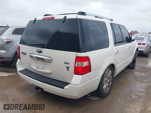 ✅ 2012 Ford Expedition Limited • VIN: 1FMJU1K57CEF52024 • Lot: 44396233. Wystawiony na IAAI z przebiegiem 218 372 mil. Bezpłatny archiwum sprzedaży aukcyjnych z USA i szczegółowy raport historii pojazdu na DreamBid. Zdjęcie 4.