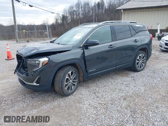 ✅ 2019 GMC Terrain SLT • VIN: 3GKALVEX0KL370082 • Lot: 44019124. Wystawiony na IAAI z przebiegiem 140 252 mil. Bezpłatny archiwum sprzedaży aukcyjnych z USA i szczegółowy raport historii pojazdu na DreamBid. Zdjęcie 2.