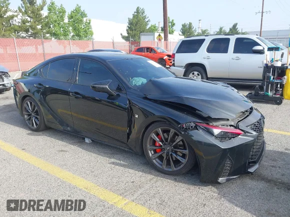 ✅ 2024 Lexus IS 350 F Sport • VIN: JTHGZ1B29R5081300 • Lot: 45088797. Listed on IAAI with 29,402 mi. Free auction sales archive from the USA and detailed vehicle history report at DreamBid. Image 1.