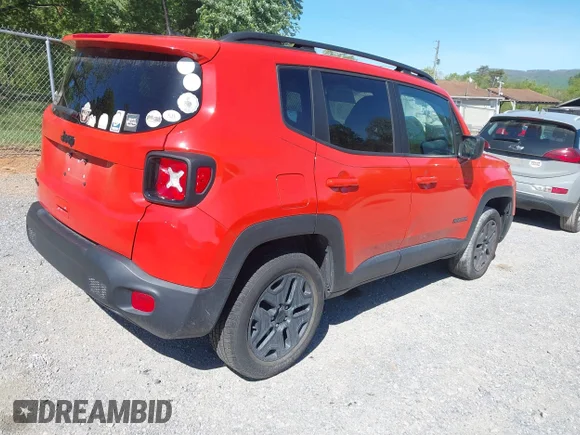 ✅ 2019 Jeep Renegade Sport • VIN: ZACNJBAB4KPK40743 • Lot: 44954723. Wystawiony na IAAI z przebiegiem 69 239 mil. Bezpłatny archiwum sprzedaży aukcyjnych z USA i szczegółowy raport historii pojazdu na DreamBid. Zdjęcie 4.