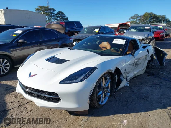 ✅ 2018 Chevrolet Corvette 3LT • VIN: 1G1YF2D77J5104700 • Lot: 41225626. Wystawiony na IAAI z przebiegiem 25 091 mil. Bezpłatny archiwum sprzedaży aukcyjnych z USA i szczegółowy raport historii pojazdu na DreamBid. Zdjęcie 2.