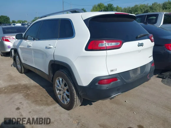 ✅ 2014 Jeep Cherokee Limited • VIN: 1C4PJLDS3EW292966 • Лот: 45569788. Опубліковано раніше на IAAI з пробігом 104 685 миль. Безкоштовний доступ до архіву аукціонних продажів зі США та докладний звіт про історію автомобіля на DreamBid. Зображення 3.