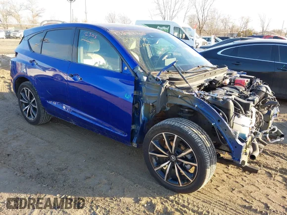 ✅ 2025 Acura RDX Advance • VIN: 5J8TC2H8XSL007096 • Lot: 44382831. Listed on IAAI with 12,552 mi. Free auction sales archive from the USA and detailed vehicle history report at DreamBid. Image 1.