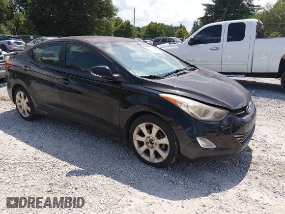 ✅ 2013 Hyundai Elantra GLS • VIN: KMHDH4AE6DU508897 • Lot: 45439089. Wystawiony na IAAI z przebiegiem 191 426 mil. Bezpłatny archiwum sprzedaży aukcyjnych z USA i szczegółowy raport historii pojazdu na DreamBid. Zdjęcie 1.