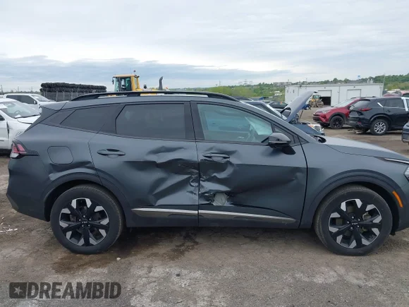 ✅ 2023 Kia Sportage X-Line Prestige • VIN: KNDPZDAH3P7115385 • Lot: 44982714. Listed on IAAI with 41,036 mi. Free auction sales archive from the USA and detailed vehicle history report at DreamBid. Image 6.