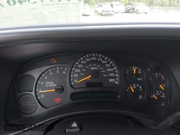 ✅ 2005 Chevrolet Tahoe LT • VIN: 1GNEC13T85R276851 • Lot: 44975467. Wystawiony na IAAI z przebiegiem 292 424 mil. Bezpłatny archiwum sprzedaży aukcyjnych z USA i szczegółowy raport historii pojazdu na DreamBid. Zdjęcie 7.