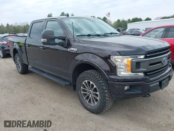 ✅ 2018 Ford F-150 Lariat • VIN: 1FTFW1E56JFA36518 • Lot: 45048002. Listed on IAAI with 126,909 mi. Free auction sales archive from the USA and detailed vehicle history report at DreamBid. Image 1.