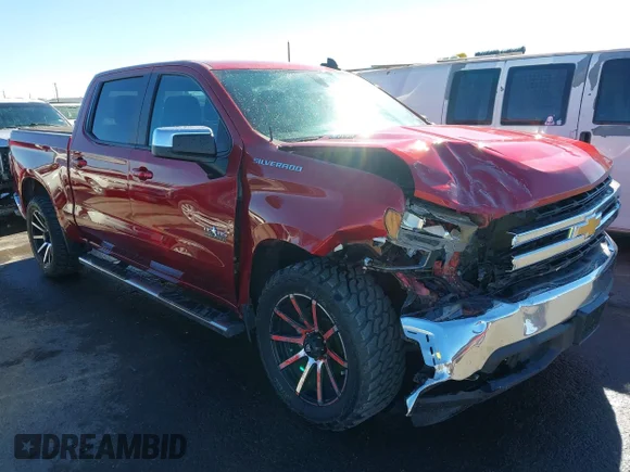 ✅ 2021 Chevrolet Silverado 1500 LT • VIN: 3GCPWCET6MG412815 • Лот: 43763603. Опубліковано раніше на IAAI з пробігом 82 754 миль. Безкоштовний доступ до архіву аукціонних продажів зі США та докладний звіт про історію автомобіля на DreamBid. Зображення 1.