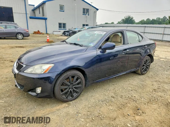 ✅ 2007 Lexus IS 250 • VIN: JTHCK262375014160 • Lot: 61545206. Wystawiony na Copart z przebiegiem 93 831 mil. Bezpłatny archiwum sprzedaży aukcyjnych z USA i szczegółowy raport historii pojazdu na DreamBid. Zdjęcie 1.