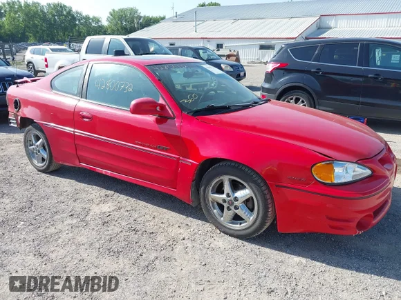 ✅ 2001 Pontiac Grand Am GT • VIN: 1G2NW12E91M591690 • Lot: 42800732. Listed on IAAI with 220,405 mi. Free auction sales archive from the USA and detailed vehicle history report at DreamBid. Image 1.
