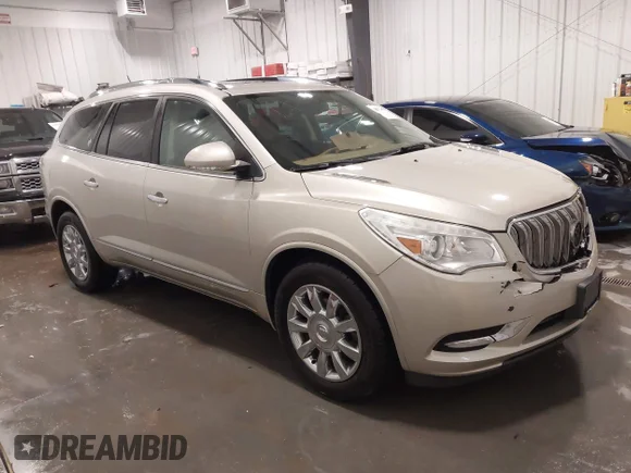 ✅ 2013 Buick Enclave Leather • VIN: 5GAKVCKD1DJ261330 • Lot: 44574098. Wystawiony na IAAI z przebiegiem 163 116 mil. Bezpłatny archiwum sprzedaży aukcyjnych z USA i szczegółowy raport historii pojazdu na DreamBid. Zdjęcie 1.