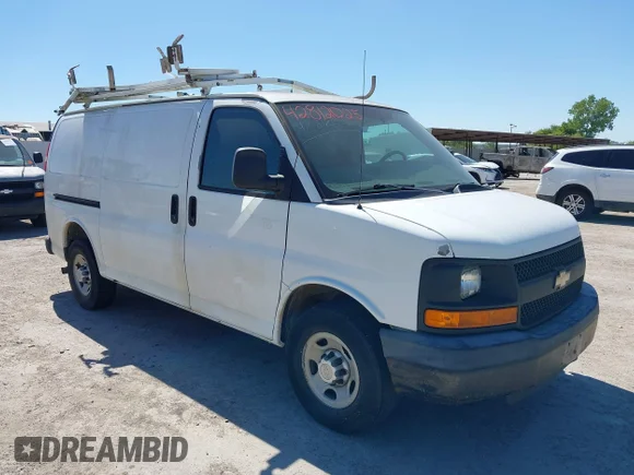 ✅ 2011 Chevrolet Express Cargo • VIN: 1GCWGFCA0B1169333 • Lot: 42812025. Listed on IAAI with 251,724 mi. Free auction sales archive from the USA and detailed vehicle history report at DreamBid. Image 1.