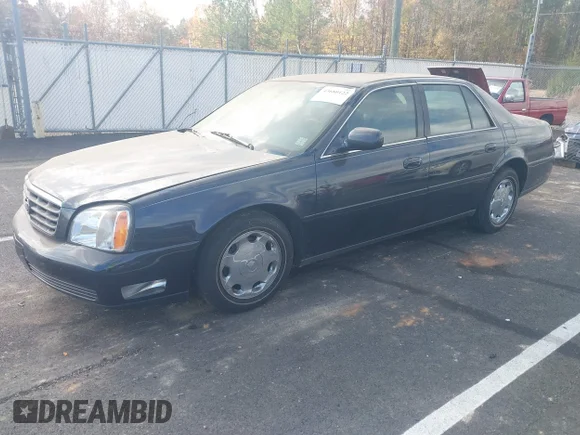 ✅ 2002 Cadillac d'Elegance • VIN: 1G6KE54Y02U264308 • Lot: 43680122. Wystawiony na IAAI z przebiegiem 121 622 mil. Bezpłatny archiwum sprzedaży aukcyjnych z USA i szczegółowy raport historii pojazdu na DreamBid. Zdjęcie 2.