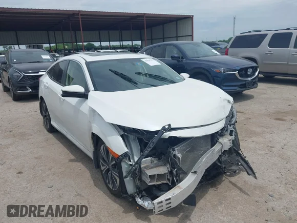 ✅ 2018 Honda Civic EX-L • VIN: JHMFC1F73JX039331 • Lot: 45024397. Wystawiony na IAAI z przebiegiem 130 518 mil. Bezpłatny archiwum sprzedaży aukcyjnych z USA i szczegółowy raport historii pojazdu na DreamBid. Zdjęcie 1.