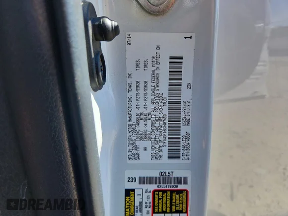✅ 2014 Toyota Tundra Platinum • VIN: 5TFAW5F16EX407450 • Лот: 49015206. Опубліковано раніше на Copart з пробігом 135 654 миль. Безкоштовний доступ до архіву аукціонних продажів зі США та докладний звіт про історію автомобіля на DreamBid. Зображення 12.