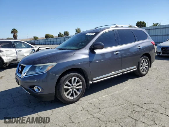 ✅ 2014 Nissan Pathfinder Platinum • VIN: 5N1AR2MM7EC645894 • Lot: 85747975. Listed on Copart with 125,717 mi. Free auction sales archive from the USA and detailed vehicle history report at DreamBid. Image 1.