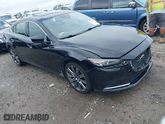 ✅ 2019 Mazda 6 Signature • VIN: JM1GL1XY7K1507871 • Лот: 42708293. Опубліковано раніше на IAAI з пробігом 127 091 миль. Безкоштовний доступ до архіву аукціонних продажів зі США та докладний звіт про історію автомобіля на DreamBid. Зображення 1.