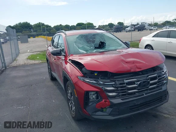 ✅ 2025 Hyundai Tucson XRT • VIN: 5NMJF3DE7SH512819 • Lot: 42678159. Wystawiony na IAAI z przebiegiem 23 373 mil. Bezpłatny archiwum sprzedaży aukcyjnych z USA i szczegółowy raport historii pojazdu na DreamBid. Zdjęcie 6.