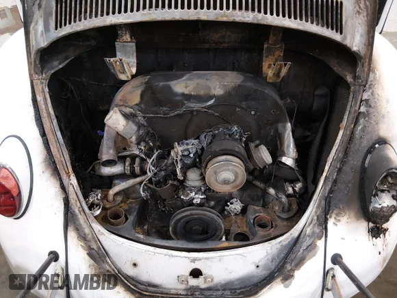 ✅ 1967 Volkswagen Beetle • VIN: 117842968 • Lot: 45029518. Wystawiony na IAAI z przebiegiem 312 mil. Bezpłatny archiwum sprzedaży aukcyjnych z USA i szczegółowy raport historii pojazdu na DreamBid. Zdjęcie 6.