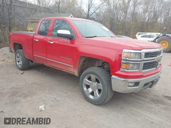 ✅ 2014 Chevrolet Silverado 1500 LTZ • VIN: 1GCVKSEC9EZ159889 • Lot: 43708154. Listed on IAAI with 168,488 mi. Free auction sales archive from the USA and detailed vehicle history report at DreamBid. Image 1.