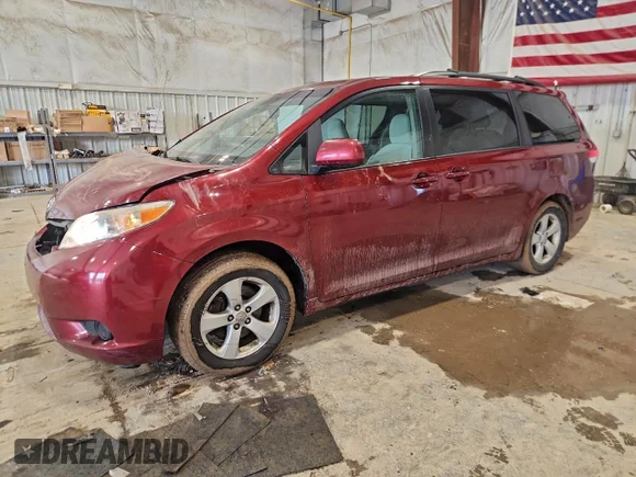 ✅ 2011 Toyota Sienna LE • VIN: 5TDKK3DCXBS151727 • Lot: 99666375. Listed on Copart with 218,933 mi. Free auction sales archive from the USA and detailed vehicle history report at DreamBid. Image 1.
