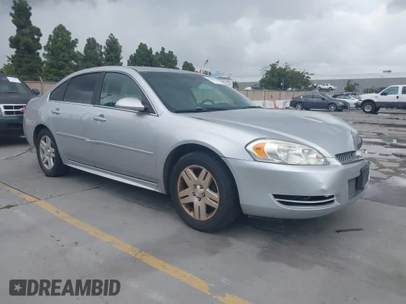 ✅ 2014 Chevrolet Impala LT • VIN: 2G1WB5E38E1122582 • Lot: 45240819. Listed on IAAI with 157,570 mi. Free auction sales archive from the USA and detailed vehicle history report at DreamBid. Image 1.