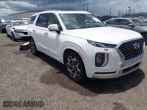 ✅ 2021 Hyundai Palisade Calligraphy • VIN: KM8R7DHE0MU278840 • Лот: 45220670. Опубликован ранее на IAAI с пробегом 85 490 миль. Бесплатный доступ к архиву аукционных продаж из США и подробный отчёт об истории автомобиля на DreamBid. Изображение 1.